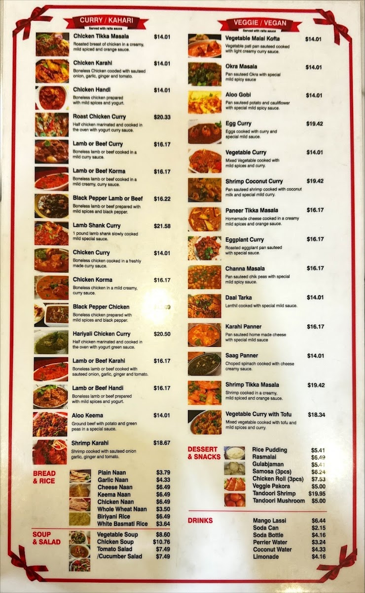 Biriyani Kabob House Menu - Image 2